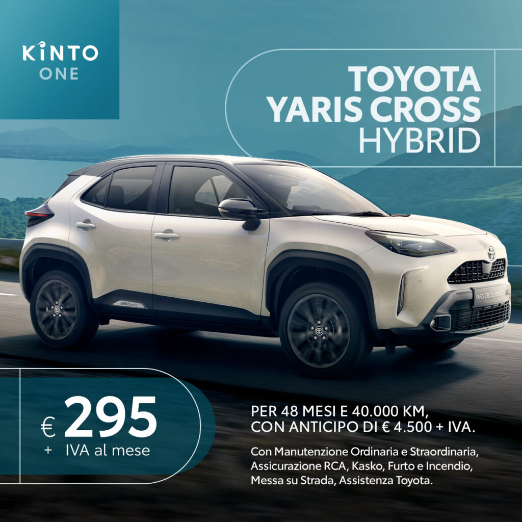 Toyota Yaris Cross Hybrid da Spazio