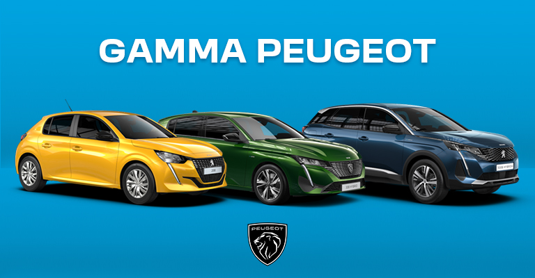 Gamma Peugeot da <strong>199€</strong> al mese, solo da Spazio3!