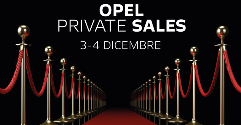 Opel Private Sales Un evento esclusivo per un numero ristretto di partecipanti