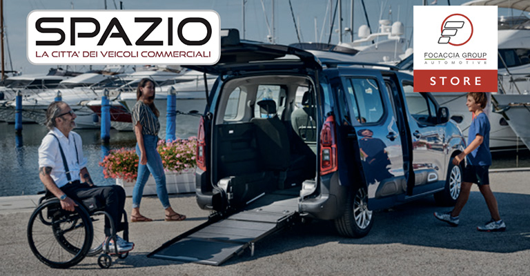 Fiat Doblò tuo a <strong>35.900€ + IVA</strong>. Scoprilo da Spazio partner Focaccia Group!
